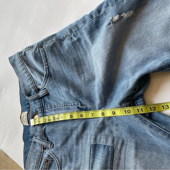 J. Crew High Rise Distressed Vintage Cropped Jeans Size 29 - Picture 10 of 12